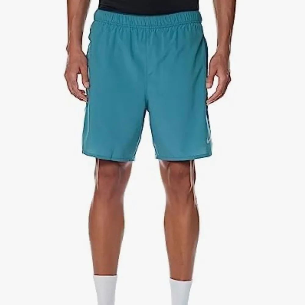 Nike Dri Fit 2 In 1 Challenger Running Shorts Teal Men’s Small